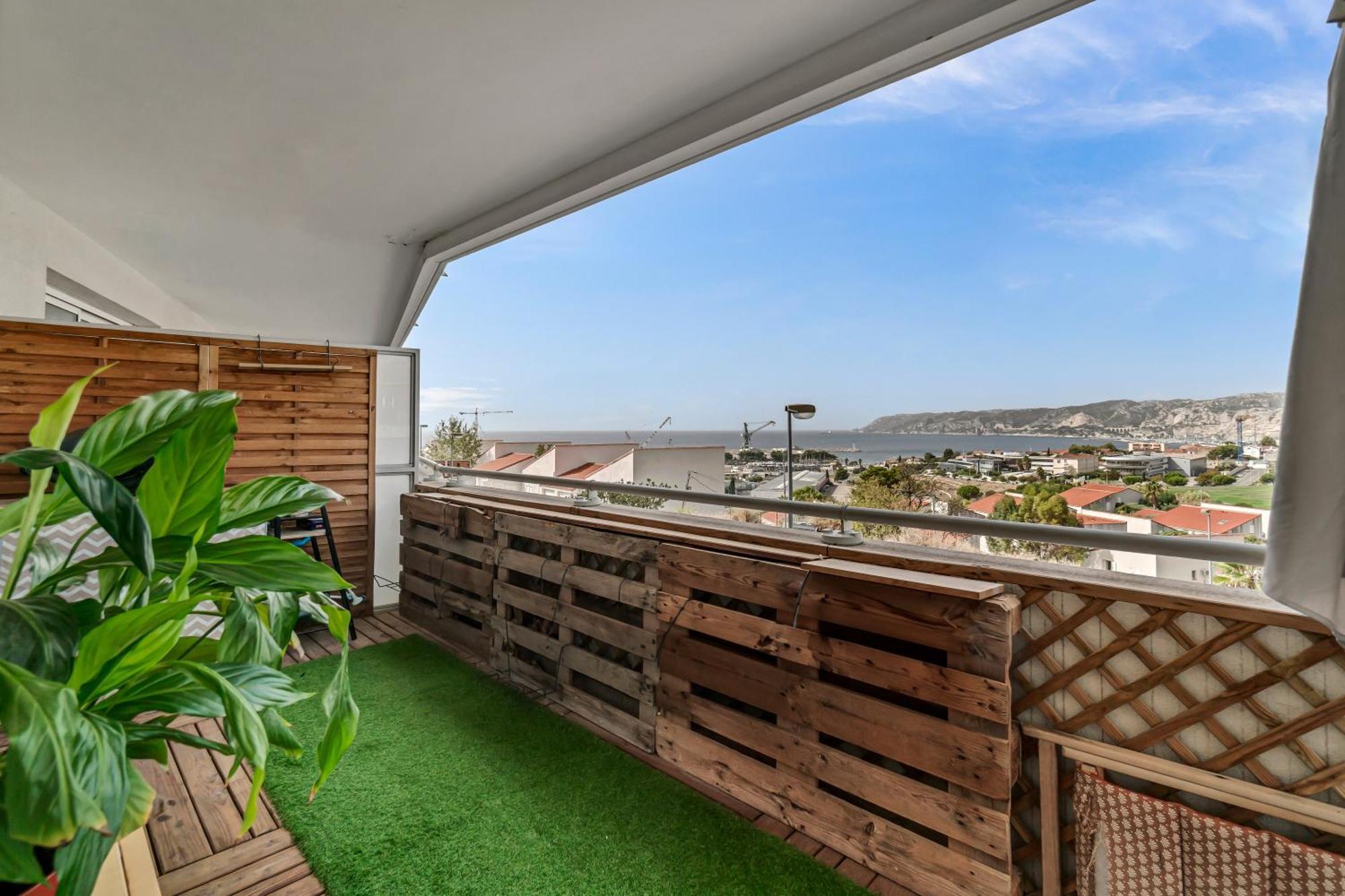 Room In Appartment With Seaview 마르세유 외부 사진